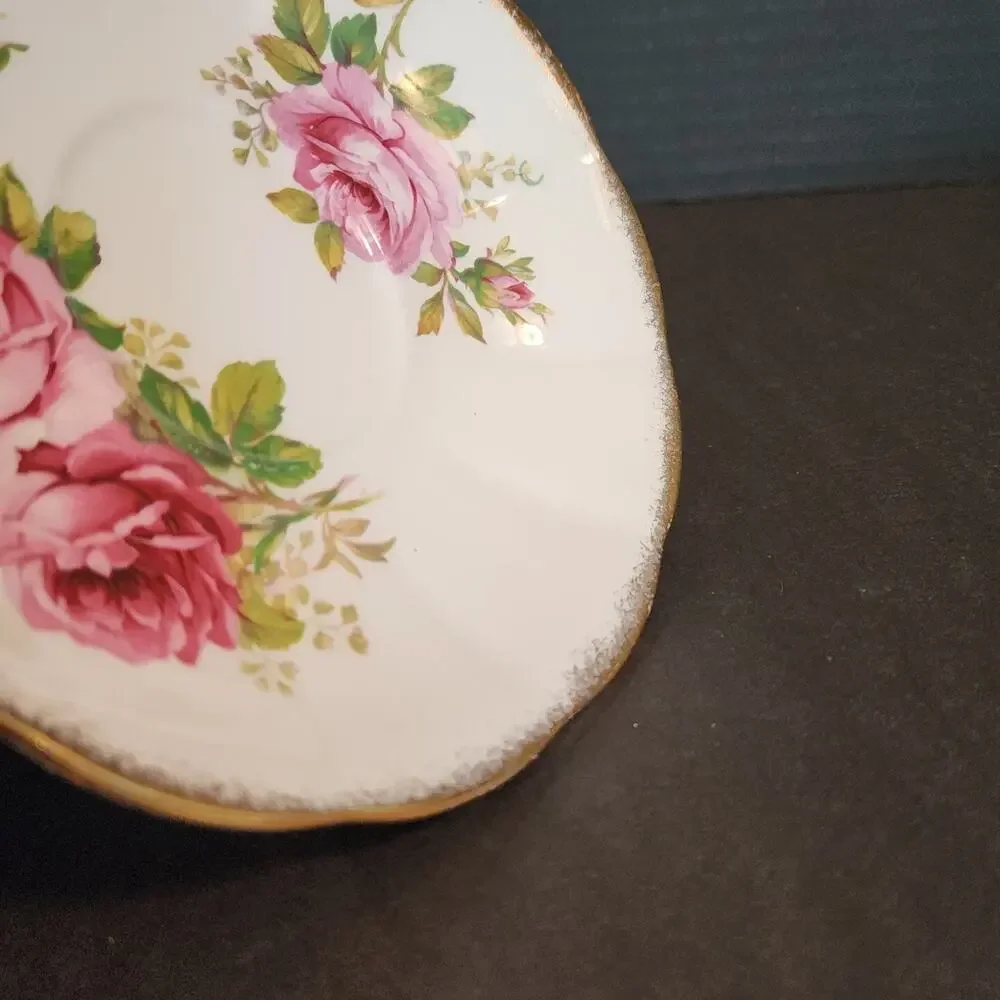 Royal Albert Bone China England ~American Beauty~Pattern 6